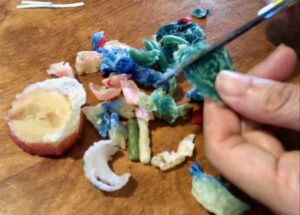 なるべく細かく切る