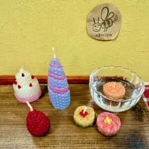 くるくるキャンドル4種類