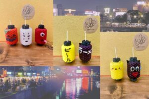 ちょうちんキャンドル色違い