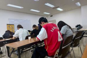 くるくるキャンドル試作会